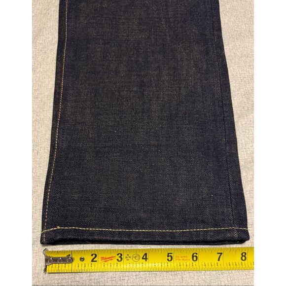 The Unbranded Brand Size 40 X 32 UB169 Japanese Selvedge Jeans Skinny NWT - Picture 7 of 7